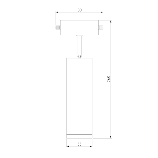 Светильник трековый Oskar Белый 10W 4200K (LTB28) Elektrostandard